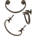 thumbnail image 3 of Juego de 2 Tiradores WEIHJMXG Plegables Bronce Antiguo 85 mm x 55 mm, 3 of 5