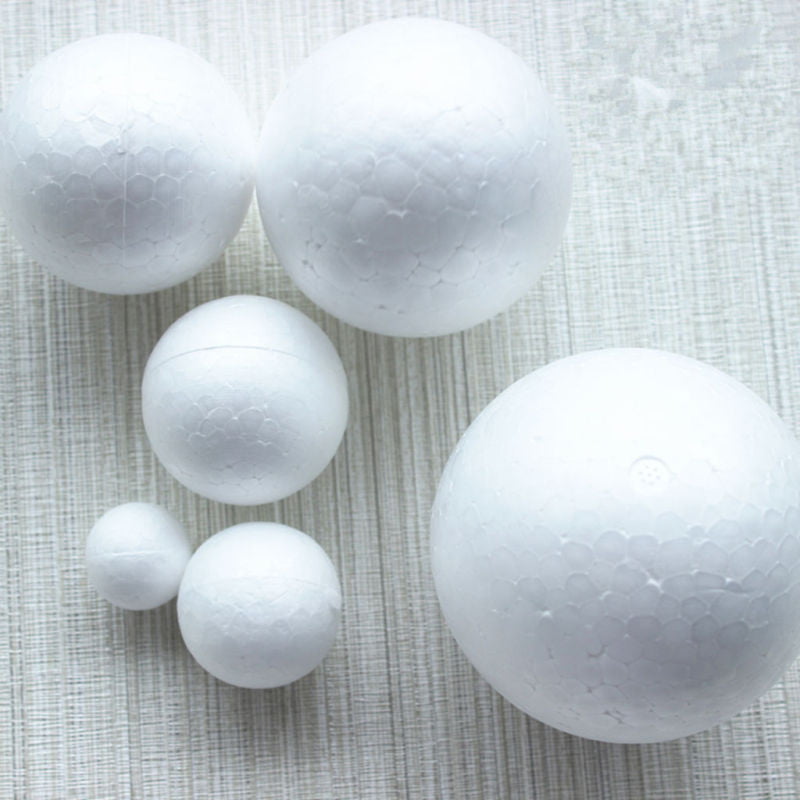 250mm Round Solid Styrofoam Foam Balls for Wedding Christmas Kids Crafts
