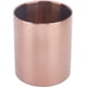 thumbnail image 1 of 1 portavelas de columna de oro rosa de acero inoxidable con forma de copa para velas de té., 1 of 6