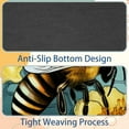 thumbnail image 4 of Bee Printed Square Desk Mat Mousepad, 8.3x9.8 Inch, Non-Slip Rubber Bottom, Suitable for Office and Gaming, 4 of 6