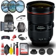 thumbnail image 1 of Canon EF 24-70mm F/2.8L II USM Lens (5175B002) + Filter Kit + BackPack + More(International Model), 1 of 7