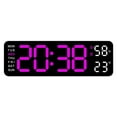 thumbnail image 2 of sruoe Alarm Clock, Clock Alarm Bedside, Clock Alarm Digital, Alarm Clocks for Bedrooms, Small Alarm Clock, Vibrating Alarm Clock, Projection Rectangular, Plastic, 2 of 3