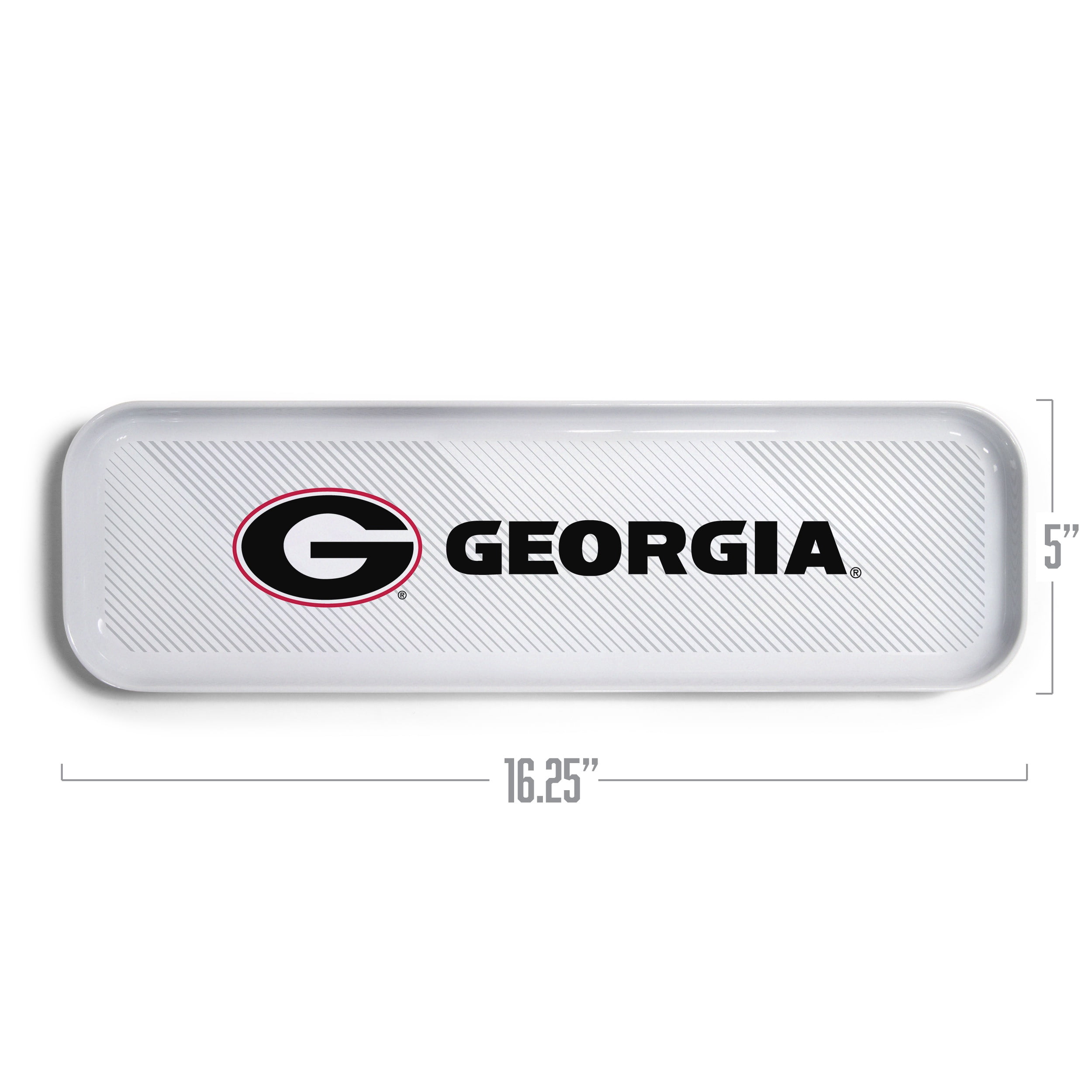YouTheFan NCAA Georgia Bulldogs Small Snack Platter