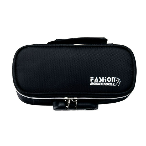 Fiudx Estuche de Lona de Gran Capacidad, Cierre de Cremallera, Tela Suave y Cómoda, Organizador de Papelería Portátil, Ideal para Viajes de Oficina, Regalo para Adolescentes, Tamaño 21,5 X 11 Cm.
