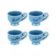 thumbnail image 3 of Juego de Té Barbuzzo Tea Party Cerámica 24ml c/u, 3 of 3
