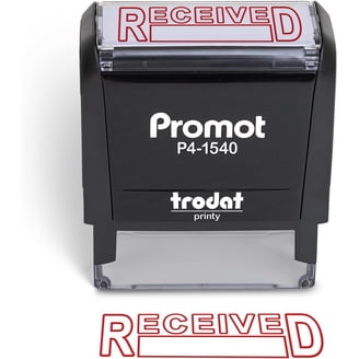 Printtoo Invoice Enclosed Self Inking Rubber Stamp Pre,Inked Office