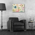 thumbnail image 3 of Epic Art 'Rainbow Seeds Flowers I Linen,' by Lisa Audit, Acrylic Glass Wall Art, 24"x16", 3 of 3