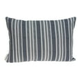 thumbnail image 2 of Parkland Collection Marino Nautical Blue Striped Decorative Lumbar Pillow, 14 x 20 Cotton Accent Pillow, 2 of 10