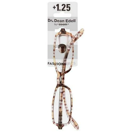 Dr. Dean Edell: Fashion Series +1.25 Glasses, 1 ct