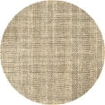 thumbnail image 1 of Ahgly Company Machine Washable Indoor Round Oriental Brown Industrial Area Rugs, 5' Round, 1 of 4