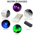 thumbnail image 2 of JJYY 1PC/2Pcs/4Pcs Universal Mini USB LED Atmosphere Lights - Romantic 5V Plug-In Lamp for Interior Ambient Lighting, Car Accessories, and Home Decor, 2 of 7