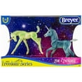 thumbnail image 6 of Breyer Classics Freedom Series Zoe and Zander Unicorn Foals 2 Figure Set - 1:12 Scale, 6 of 6