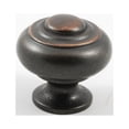 thumbnail image 2 of Residential Essentials 10324SN Mushroom Cabinet Knob- Satin Nickel, 2 of 2