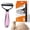 Pink, variant on Pet Pro,Pet Pro Grooming Tool, Double-Sided Dematting Tool, Undercoat Rake, Extra-Wide Dog Grooming Brush & Deshedder Comb, Reduces Shedding 95% for Dogs & Cats