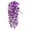 Purple, variant on Fake Hanging Plants, 25.6-Inch Faux Morning Glory Vines for Home Front Porch Hanging Baskets, Purple, 1 Pack, Qtmrj