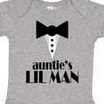 thumbnail image 4 of Inktastic Auntie's Lil Man Boys Baby Bodysuit, 4 of 5