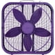Lasko Couleurs Fraîches 20 Boîte Ventilateur Durable Cadre en Métal Violet – image 1 sur 1