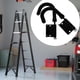thumbnail image 1 of 2 piezas Kit de gancho de escalera de techo Estabilizador Práctico Anti Slip Wall Spilder Hook Stable Servicio pesado para uso de goma para exteriores, 1 of 8