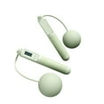 thumbnail image 1 of fastboy PVC Jump Rope Portable Replacement Digital Nonslip Handle Indoor Outdoor Ergonomic Quiet Running Jumping Ropes Green Ball, 1 of 6