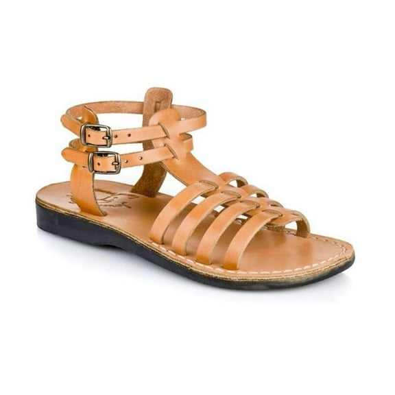 Leah - Leather Gladiator Sandal - Womens Sandals