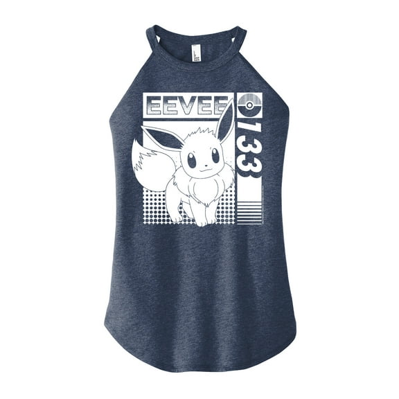Pokémon - Eevee - Juniors High Neck Tank Top