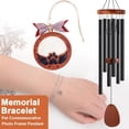 thumbnail image 4 of Pet Memorial Wind Chime, 26"Dog Memorial Gifts Wind Chimes for Pet Memorial Gifts Comforting Loss of Dog Sympathy Gift Dog Remembrance Gift with Commemorative Dog Photo Frame and Bracelet, 4 of 6