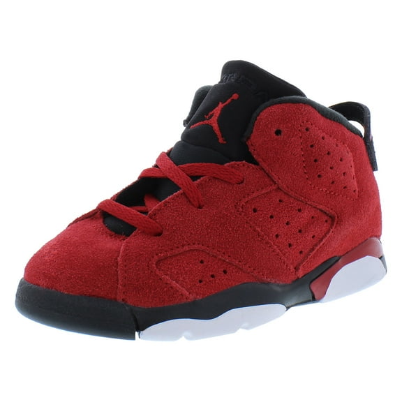 Toddler's Jordan 6 Retro "Toro Bravo" Varsity Red/Black (DV3606 600) - 6