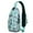 Greenish-blue-16, variant on Crossbody Sling Backpack for Women Men Cute Ocean Life Turtle Shoulder Sling Crossbody Casual Chest Bag for Travel Sports Running Hiking
