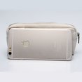 thumbnail image 3 of Queilt White Canvas Pencil Case, 3 of 4