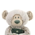 thumbnail image 5 of DEMDACO Pocket Prayer Teddy Bear Soft Grey 16 inch Plush Fabric Stuffed Animal Toy, 5 of 6