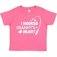 thumbnail image 3 of Inktastic I Hooked Grammy's Heart with Fishing Rod Boys or Girls Toddler T-Shirt, 3 of 5