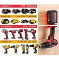 thumbnail image 4 of 5pcs 2-in-1 Tool Hanger Dock Wall-Mounted Battery Holder for B, 4 of 5