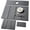 Grey Carving Lines, variant on 3 PCS Large Stone Dish Drying Mat for Kitchen Counter, Quick Dry Stone Dishes Mats, Sink Faucet Mat, Marble Water Absorbing Diatomaceous Earth Drying Pad for Countertop Tableware, Bottles