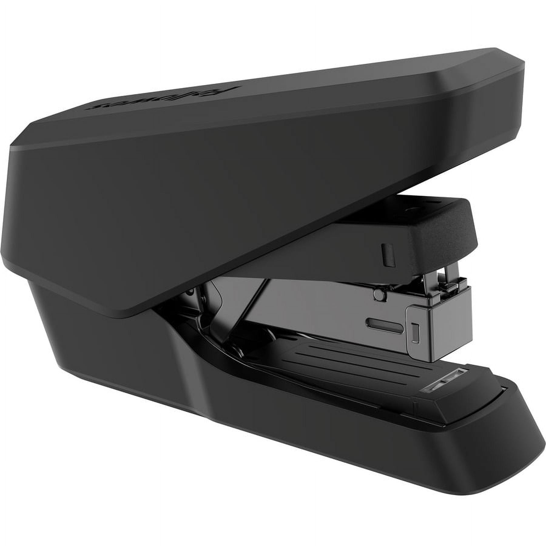 Fellowes® EasyPress Half Strip Stapler, 40 Sheet Capacity, Black, EA (FEL5014401)