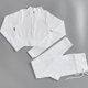 thumbnail image 1 of Chándal de mujer de 2/3/5 piezas, conjunto de Yoga sin costuras, ropa deportiva de entrenamiento, ropa de gimnasio, mallas de cintura alta con cordón, trajes deportivos para Fitness Tan Jianjun unisex, 1 of 2