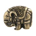 thumbnail image 3 of Figura de de latón, estatua de animales adornados para mascotas de té pequeño decoración de mesa de mesa de cobre para decoración del escrito, 3 of 9