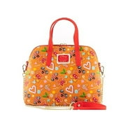 Loungefly: Disney - Gingerbread Mickey and Minnie Mouse Crossbody Bag