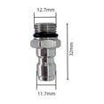 thumbnail image 4 of Car Wash Kit - 1/4 Adapter Fittings Set, for Pressure Washer/Air Compressor, Durable Metal, Easy Installation, Versatile, 4 of 5