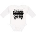 thumbnail image 3 of Inktastic Only the Best Nephews Get Promoted to Cousin Boys or Girls Long Sleeve Baby Bodysuit, 3 of 5