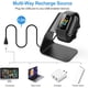 thumbnail image 5 of Base de carga compatible con Fitbit Charge 5 / Luxe, soporte de accesorios de base de carga de aluminio de repuesto con cable USB de 4.2 pies para reloj inteligente Charge 5/Luxe Ormromra CZDZ-HY189, 5 of 6