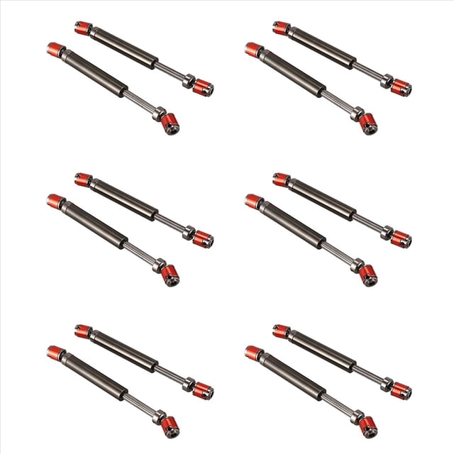 12PCS Metal CVD Eje de Accionamiento 110-140Mm para 1/10 RC Tractor en Axial SCX10 90046