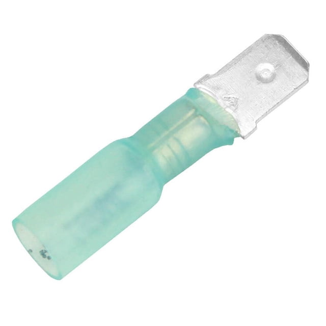 Desconectador macho termorretráctil Pacer 16-14 AWG, paquete de 100