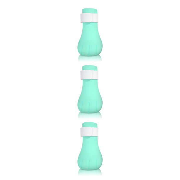Methold 4 piezas de botas antiarañazos de silicona para mascotas cubiertas de pies ajustables guantes de garra suaves e indoloros accesorios para Type1 NO1 Methold CBP158324