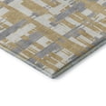 thumbnail image 3 of Addison Rugs Mayfield Premium Machine Washable Transitional Stripes Gold Runner Rug, 2'3" x 7'6", 3 of 6