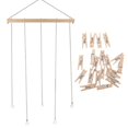 thumbnail image 2 of 1 Set Of Crystal Hanging Photo Display Wall Hanging Picture Decor With Clips, 2 of 3