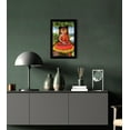 thumbnail image 5 of IBA Indianbeautifulart Lord Gautam Buddha In Meditation Poses Digital Prints Poster With Frame For Living Room Home Decor Religious Frame Wooden Frame For Wall Decor, 5 of 7