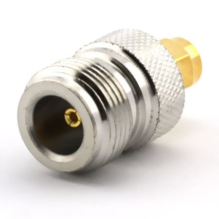 Maxmoral 2Pcs N Female To Sma Male Connector Rf Coax Coaxial Adapter