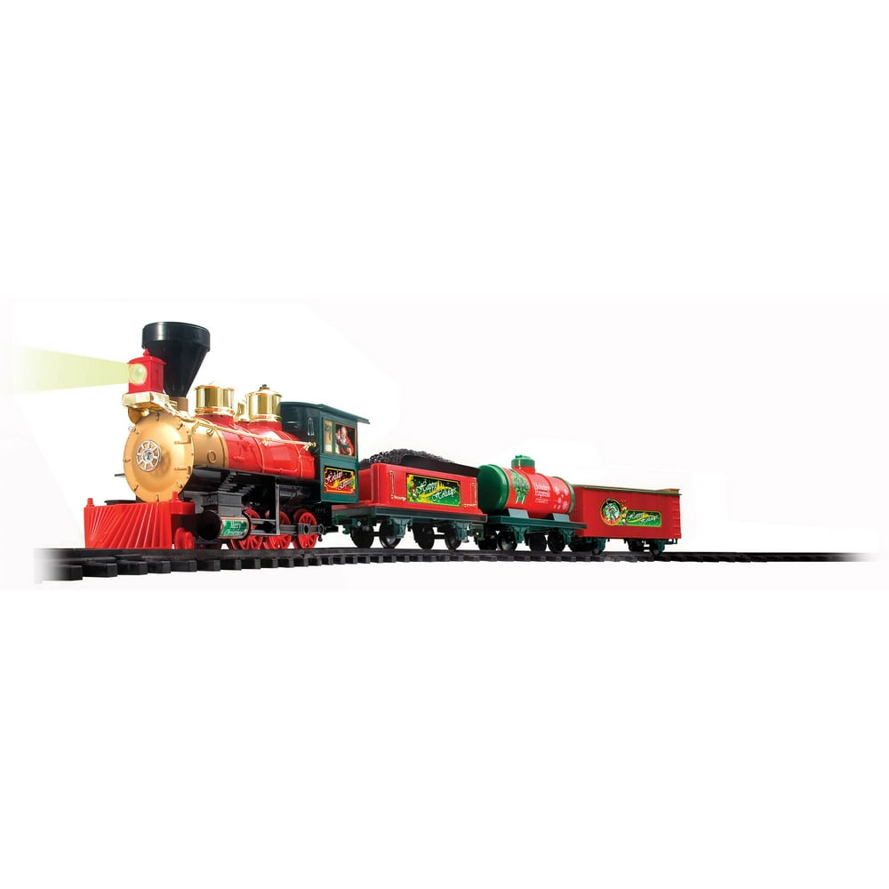 EZTEC Battery Operated Holiday Express Christmas Train Set Walmart