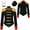 Black, variant on Women's Circus Ringmaster Costume Long Sleeve Fringe Jacket Halloween Party Costume Lion Tamer Suit Red M