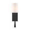 thumbnail image 3 of TRE-221-BF Crystorama Lighting Trenton - One Light Wall Sconce in Minimalist Style - 5.5 Inches Wide by 18.5 Inches High-Black Forged Finish, 3 of 7